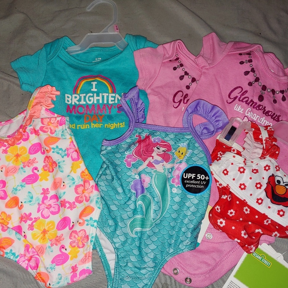 Summer baby clothes